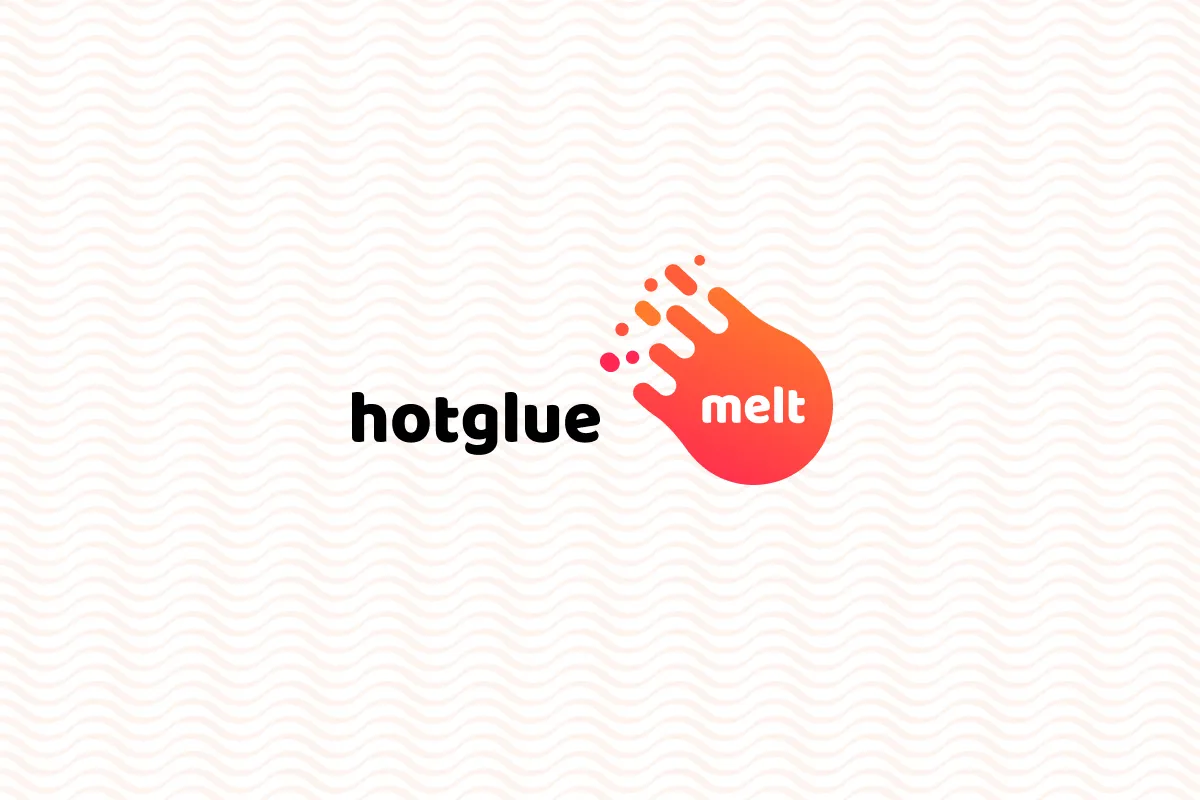 hotglue brand asset featured on hotglue.com