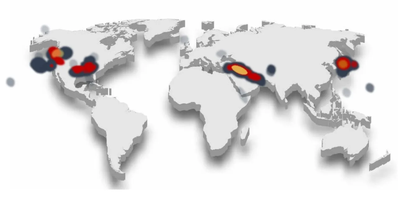 Hotspots brand asset featured on universetoday.com