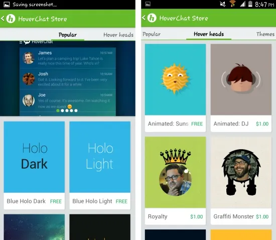 HoverChat brand asset featured on ilovefreesoftware.com
