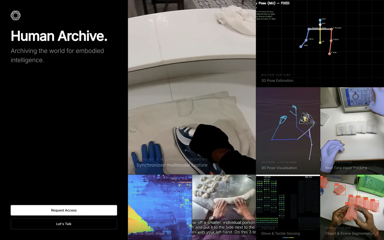 Human Archive brand asset featured on humanarchive.ai