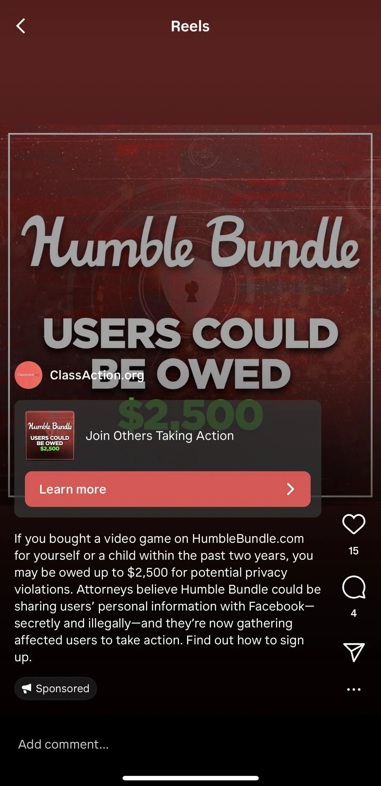 Humble Bundle brand asset featured on reddit.com