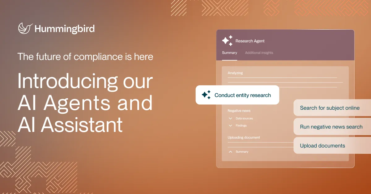 Hummingbird brand asset featured on hummingbird.co