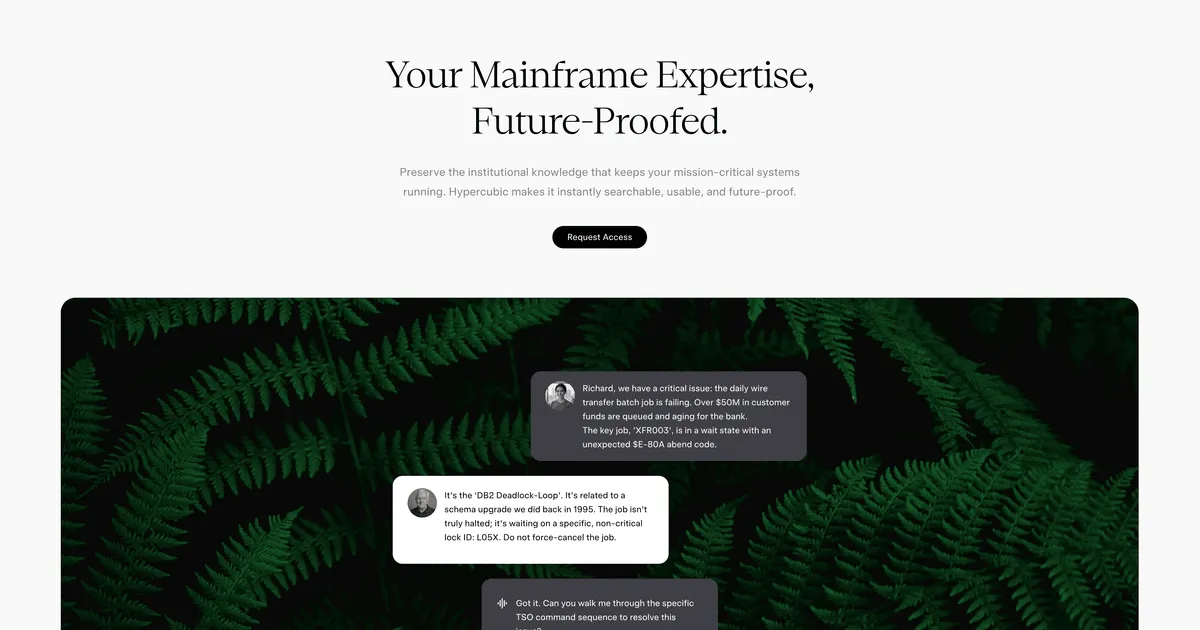 Hypercubic brand asset featured on hypercubic.ai