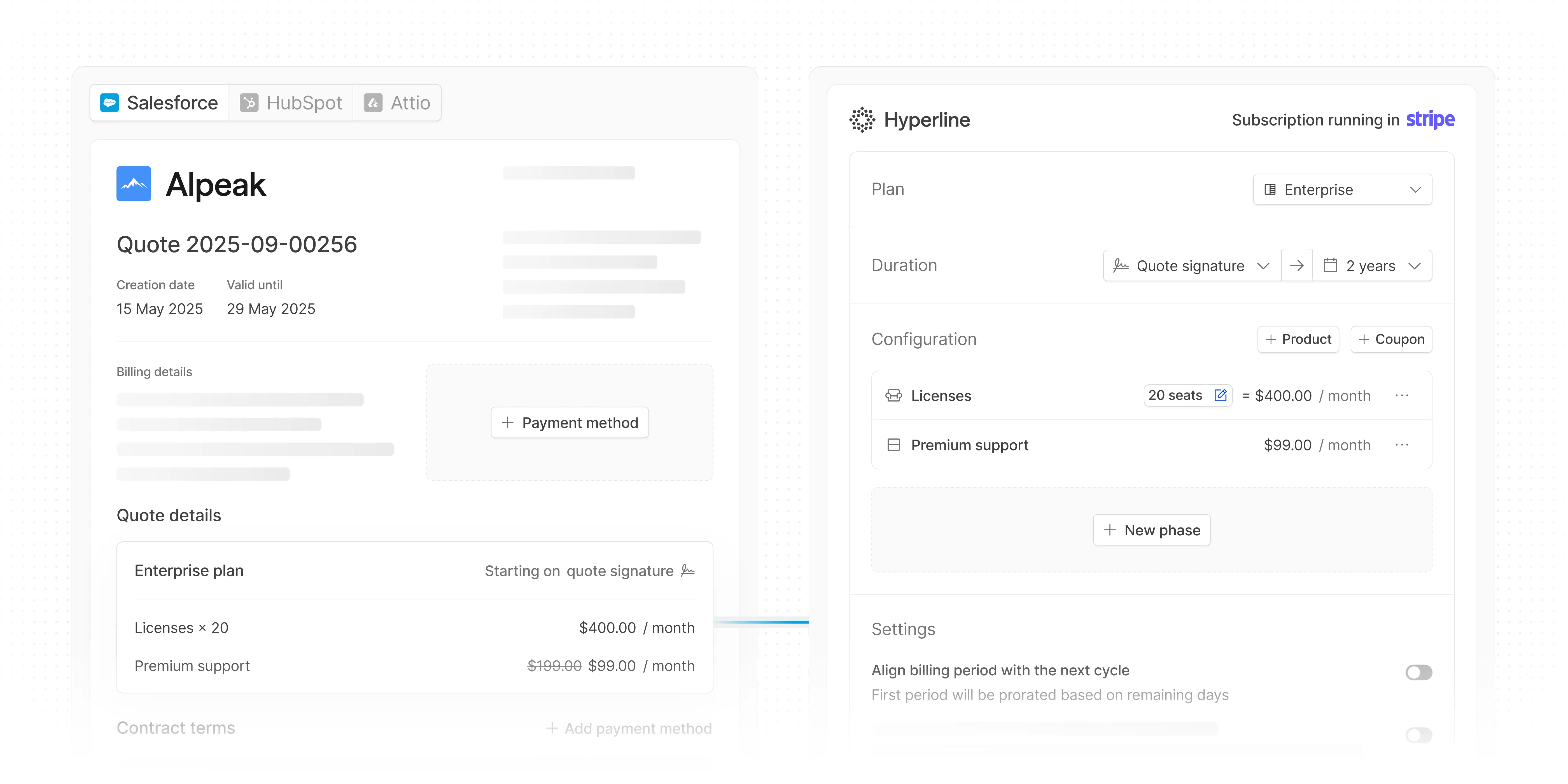 Hyperline brand asset featured on hyperline.co