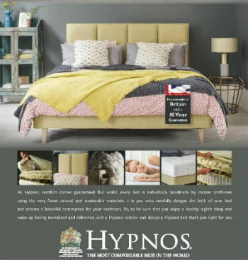 Hypnos brand asset featured on bigbrandbeds.co.uk