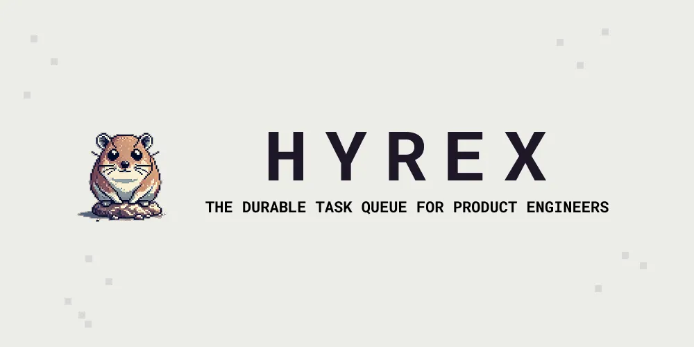 Hyrex brand asset featured on hyrex.io