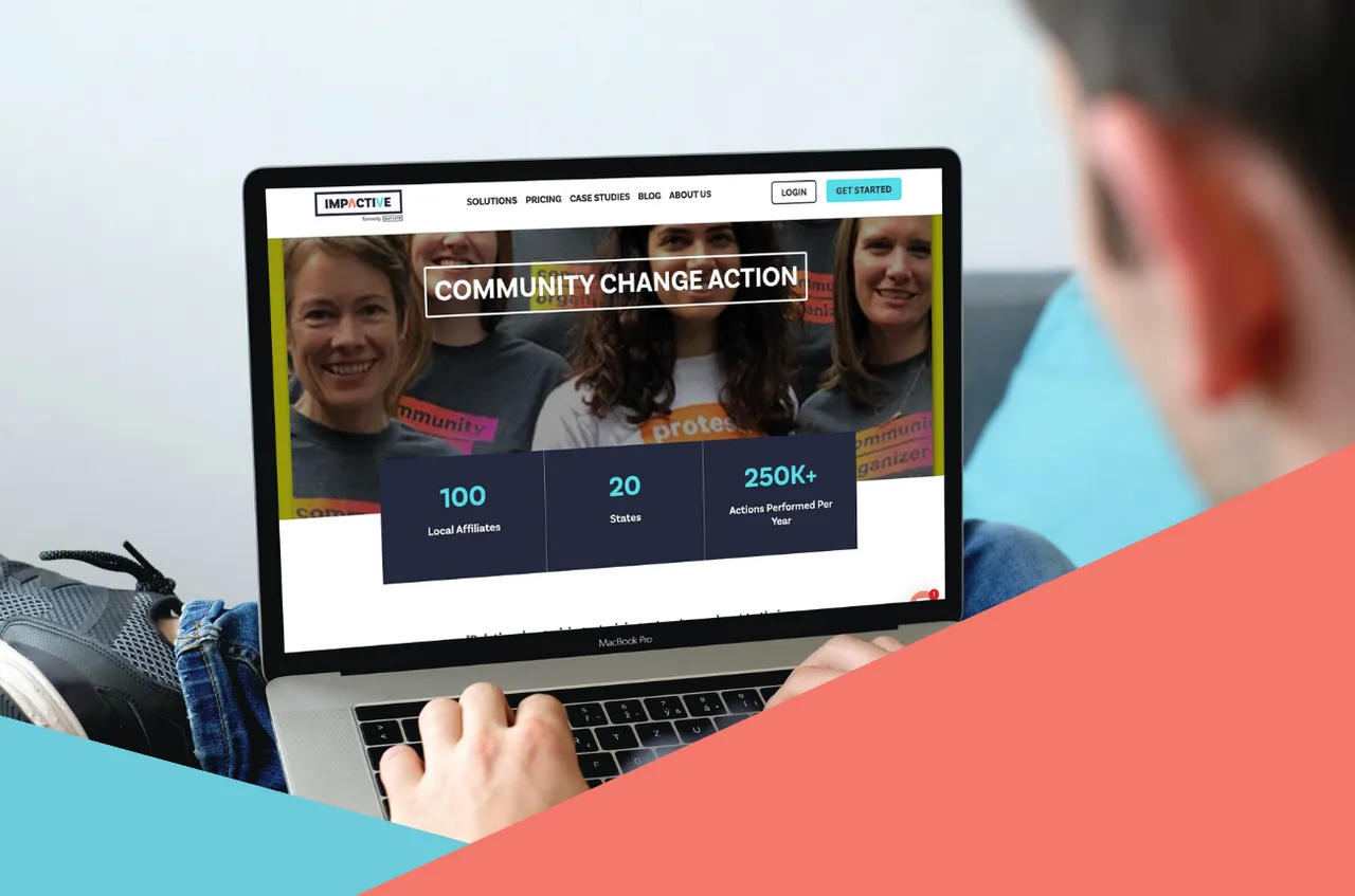 Impactive (formerly Outvote) brand asset featured on impactive.io
