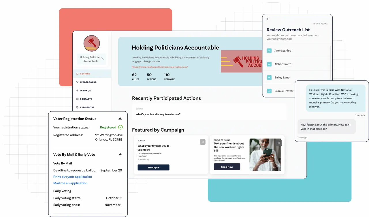 Impactive (formerly Outvote) brand asset featured on impactive.io