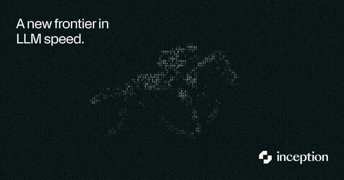 Inception brand asset featured on inceptionlabs.ai
