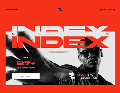 Indexical brand asset featured on behance.net
