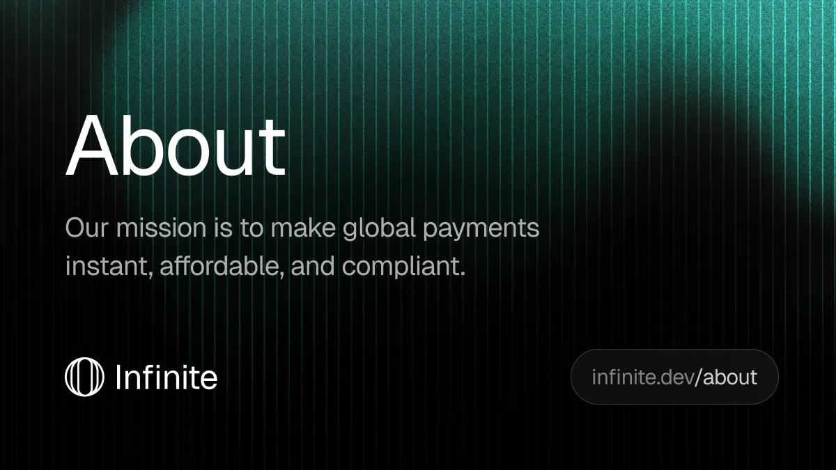 Infinite brand asset featured on infinite.dev