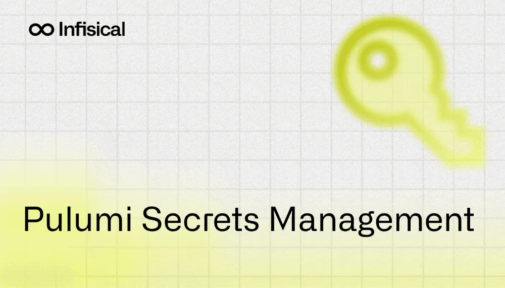 Infisical brand asset featured on infisical.com