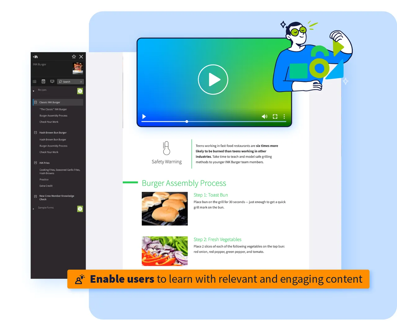 Inkling brand asset featured on inkling.com