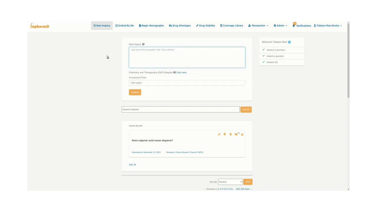 InpharmD brand asset featured on inpharmd.com