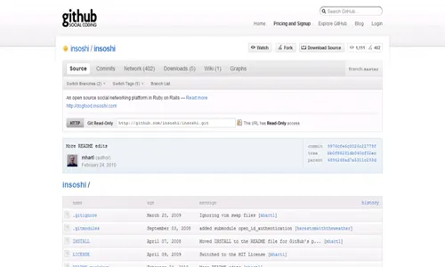Insoshi brand asset featured on webgranth.com