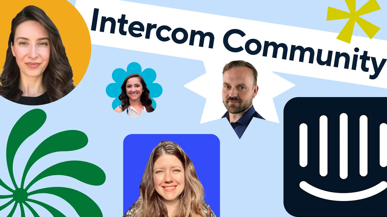 Intercom brand asset featured on academy.intercom.com