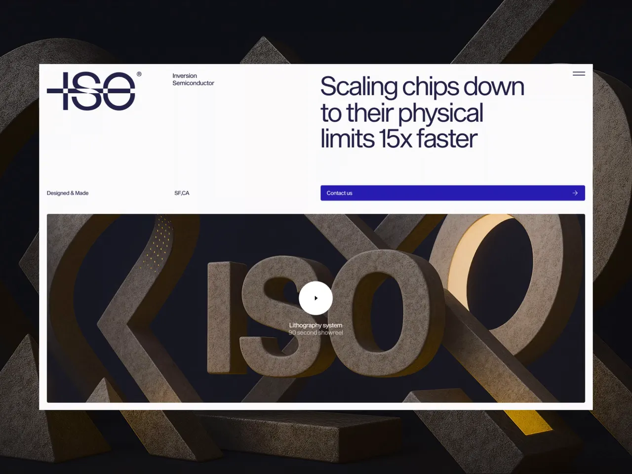Inversion Semiconductor brand asset featured on dribbble.com