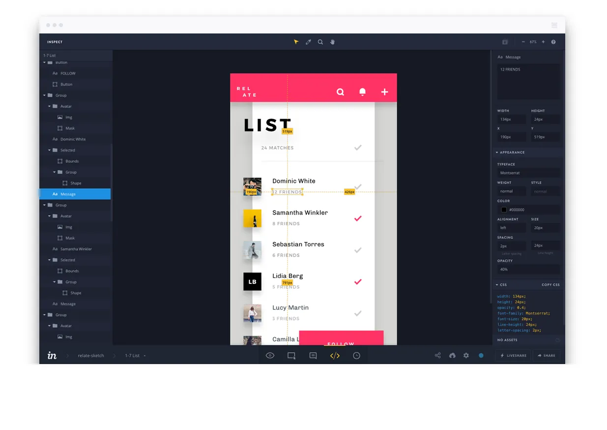 InVision brand asset featured on in-vision.webflow.io