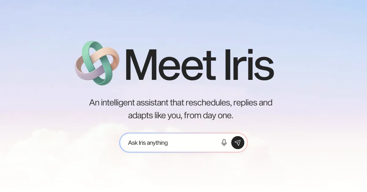 Iris brand asset featured on textiris.com
