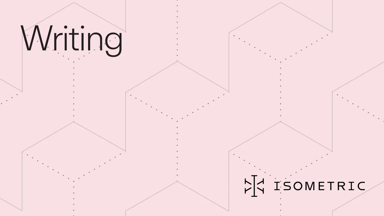 Isometric brand asset featured on isometric.com