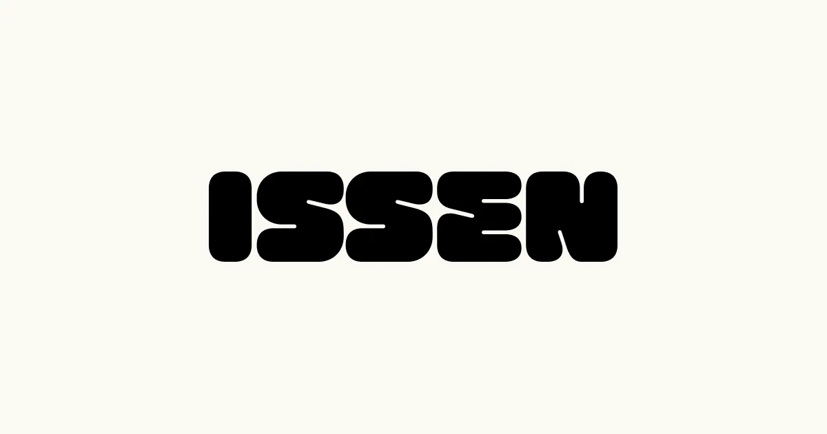 ISSEN brand asset featured on issen.com