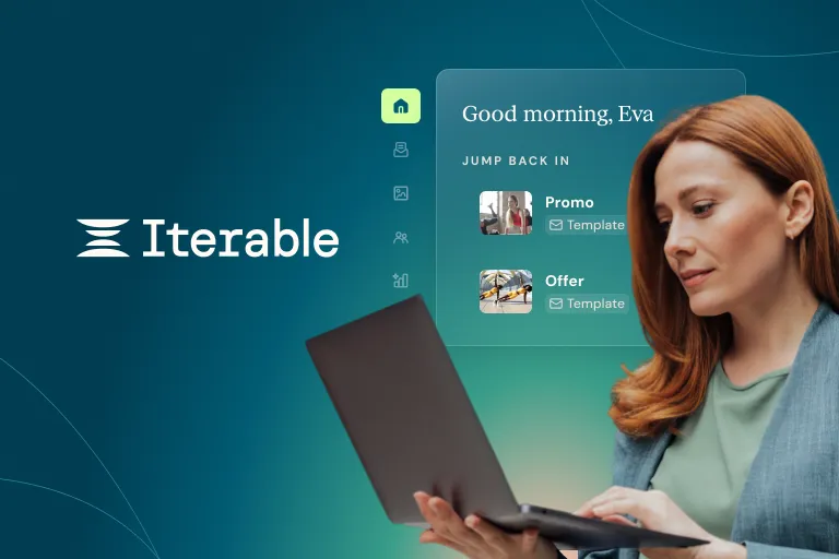 Iterable brand asset featured on iterable.com