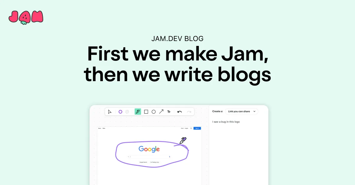 Jam brand asset featured on jam.dev