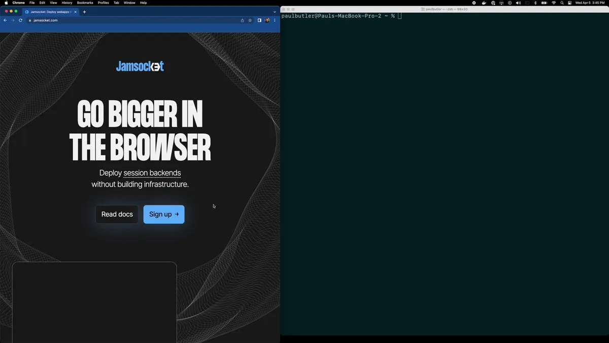 Jamsocket brand asset featured on x.com