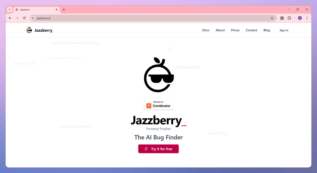 Jazzberry brand asset featured on aitools.inc