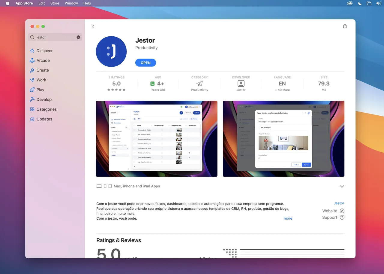 Jestor brand asset featured on docs.jestor.com