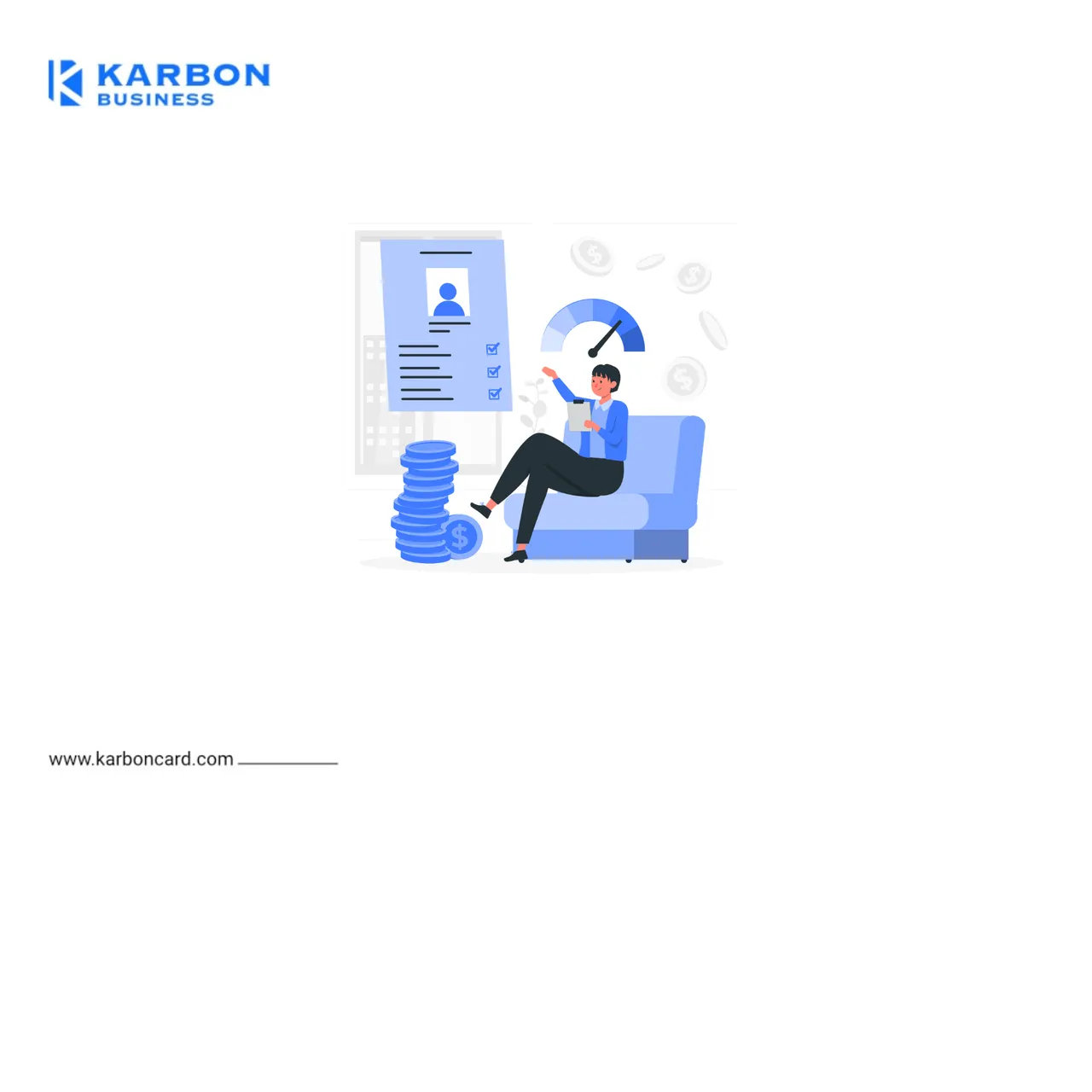 Karbon Card brand asset featured on karboncard.com