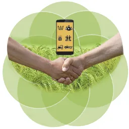 Kisan Network brand asset featured on x.com