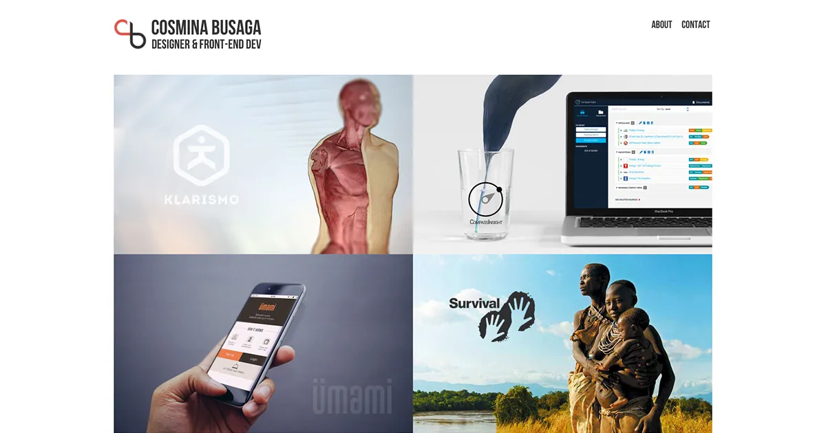 Klarismo brand asset featured on cosmina.co.uk
