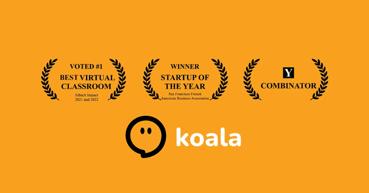 Koala brand asset featured on teachwithkoala.com
