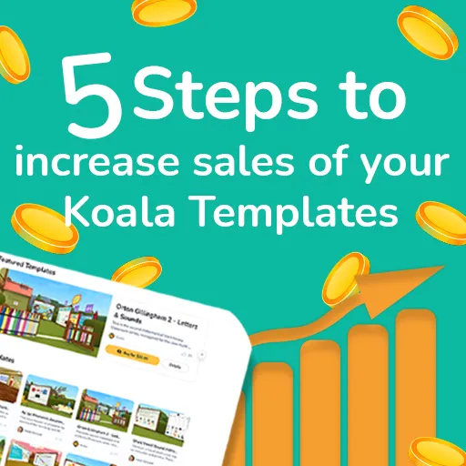 Koala brand asset featured on teachwithkoala.com