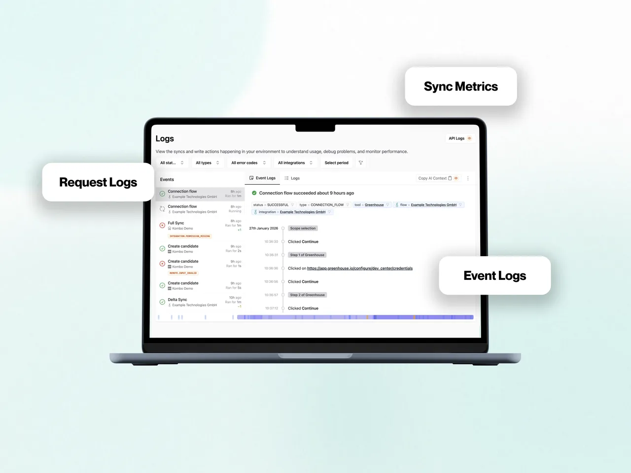 Kombo brand asset featured on kombo.dev
