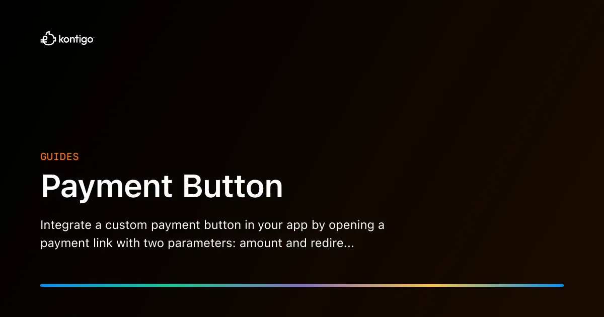 Kontigo brand asset featured on docs.kontigo.lat