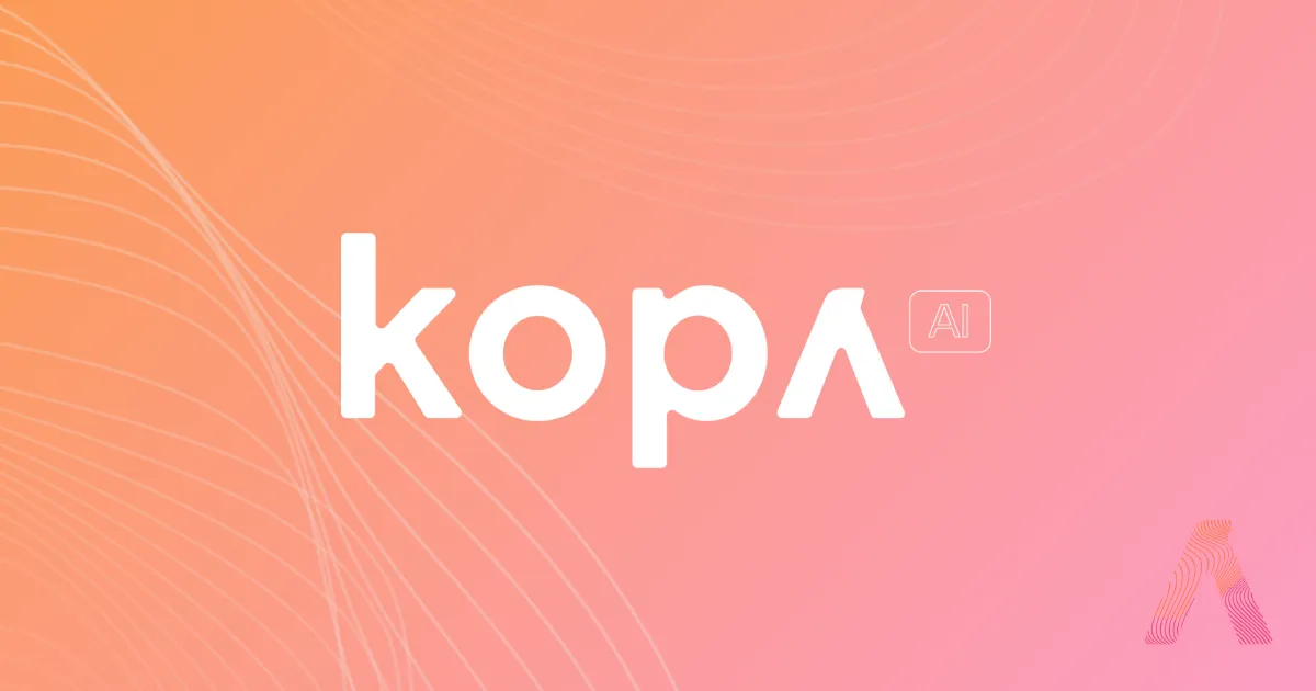 Kopa brand asset featured on kopa.ai