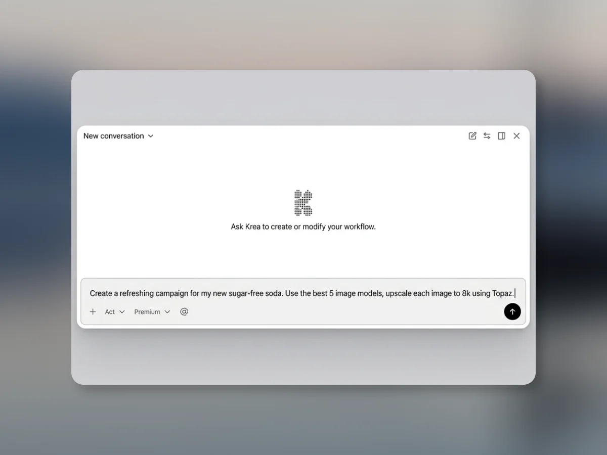 Krea brand asset featured on krea.ai