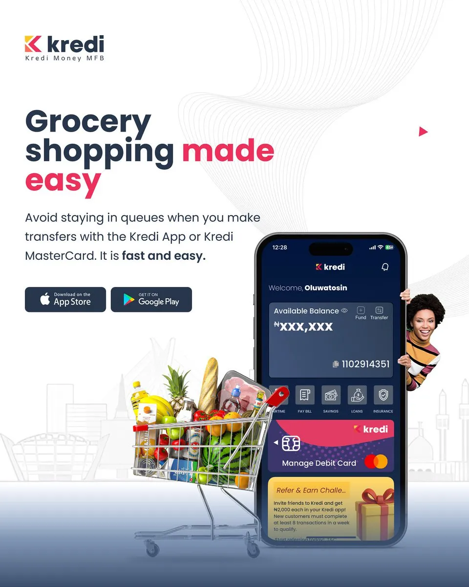 Kredi brand asset featured on x.com