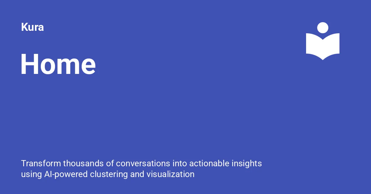 Kura AI brand asset featured on usekura.xyz