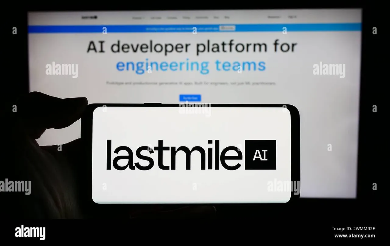 LastMile AI brand asset featured on alamy.com