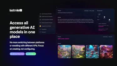 LastMile AI brand asset featured on producthunt.com