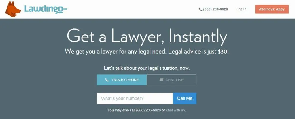 Lawdingo brand asset featured on lawnext.com