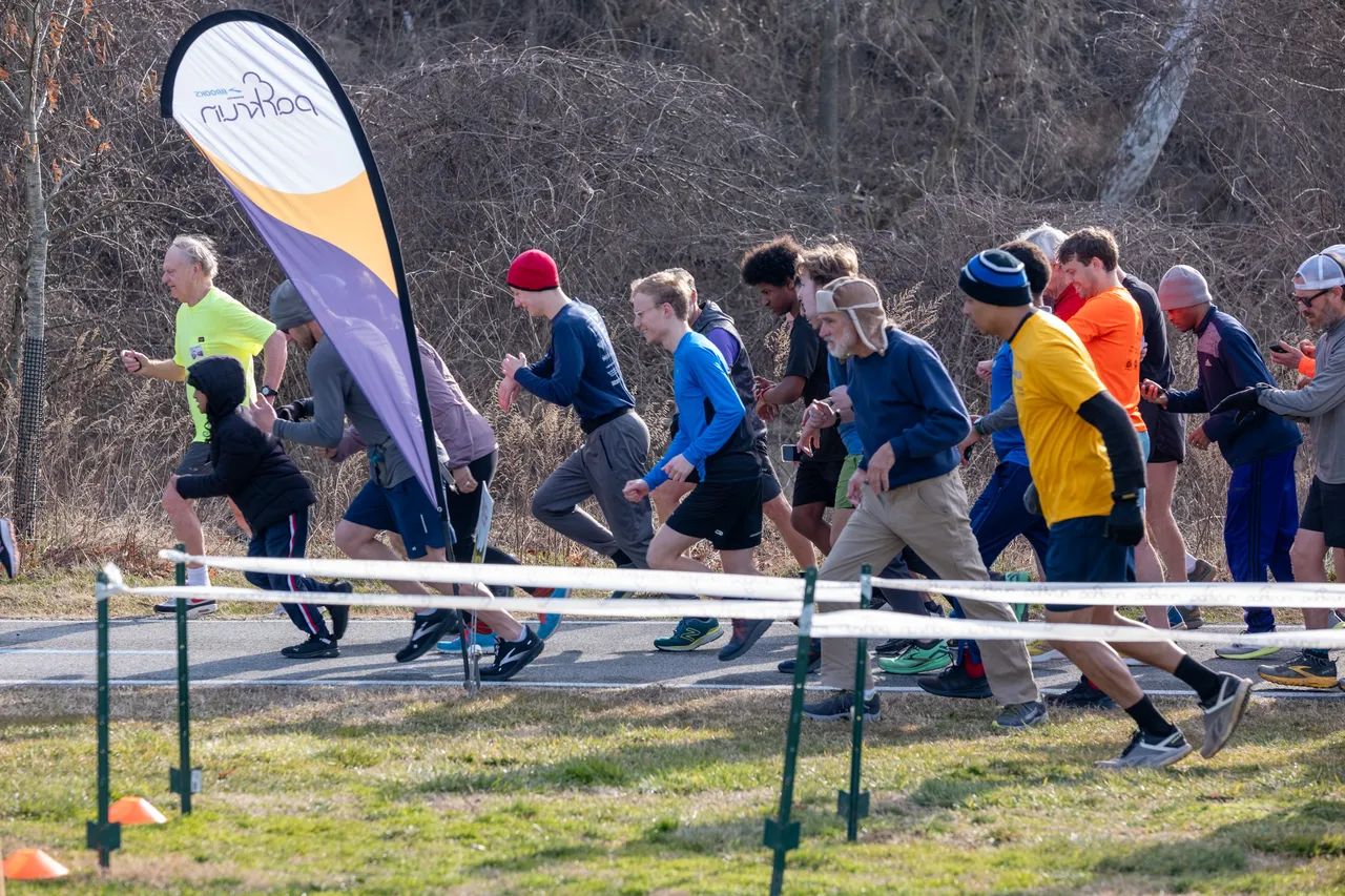 Leaping brand asset featured on parkrun.us
