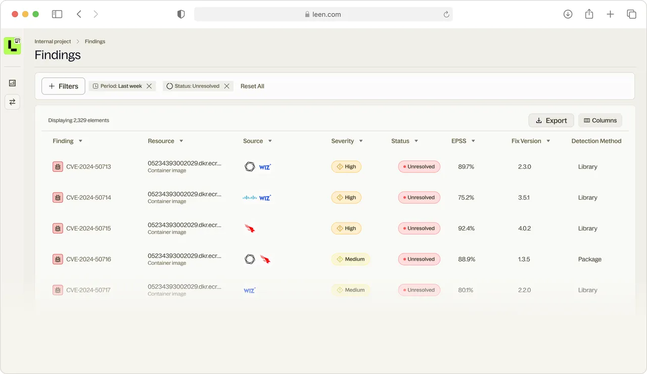 Leen brand asset featured on leen.dev