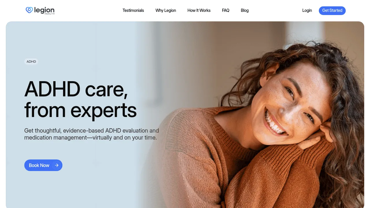 Legion Health brand asset featured on legionhealth.com