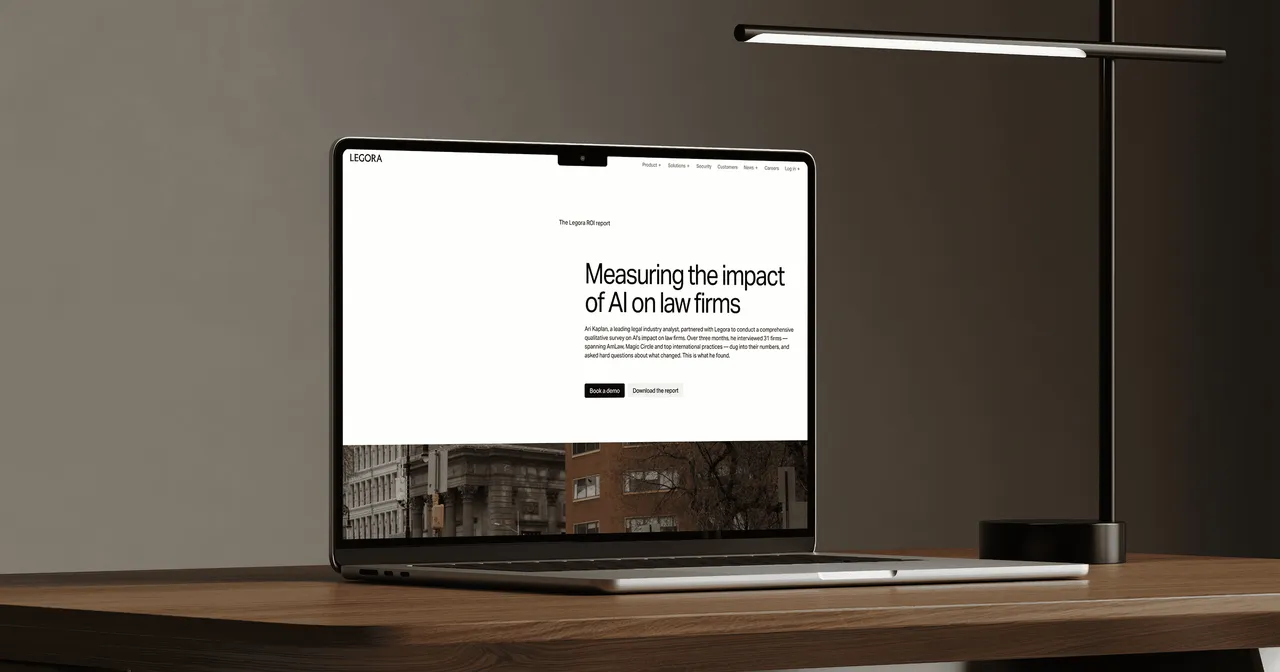 Legora brand asset featured on legora.com