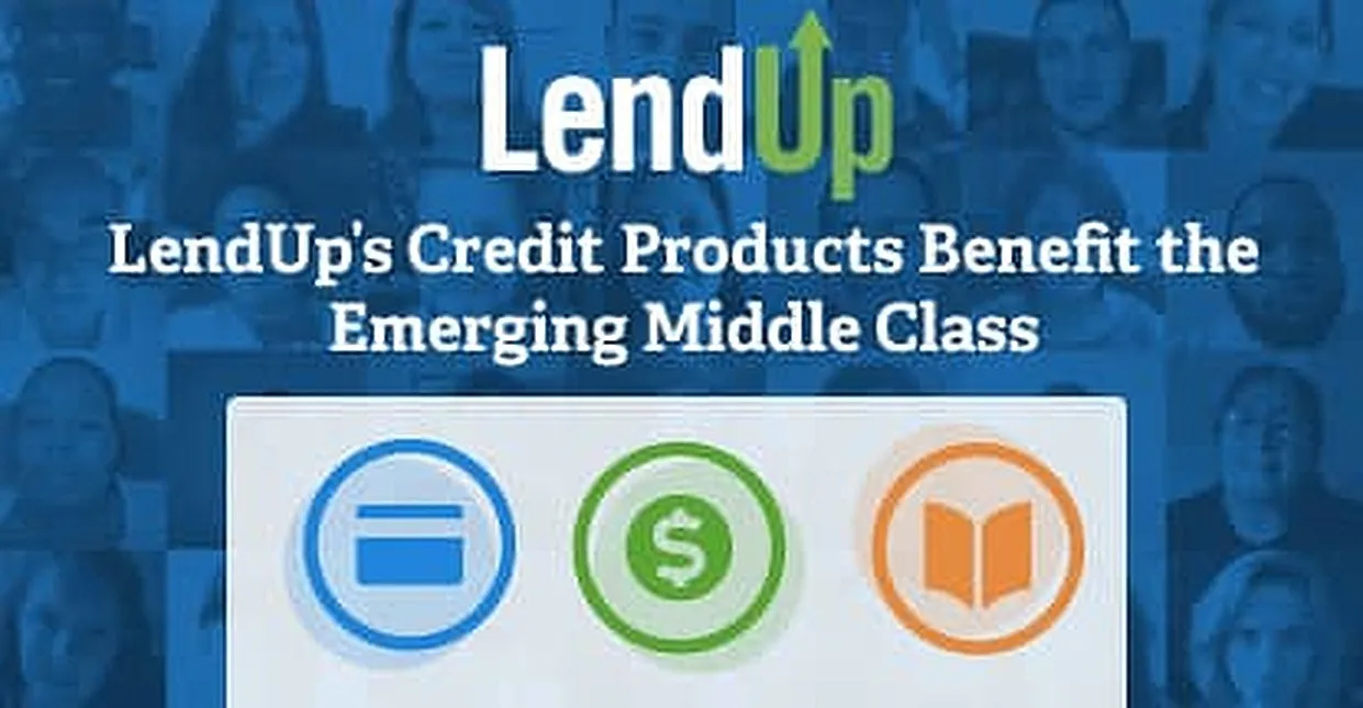 LendUp brand asset featured on cardrates.com