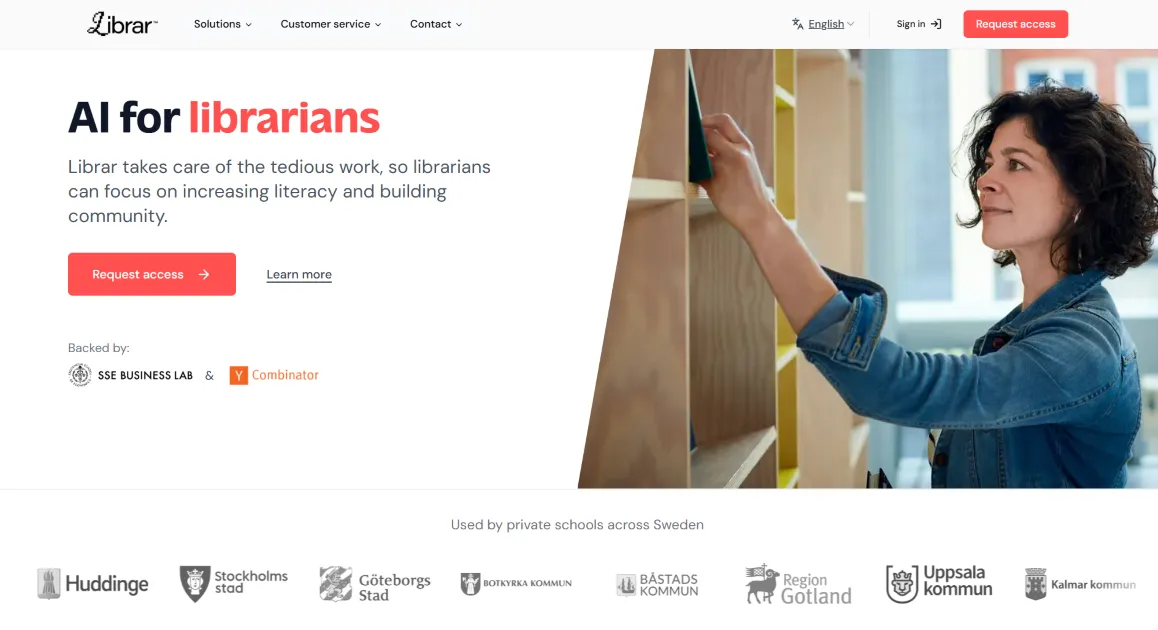 Librar Labs brand asset featured on fondo.com